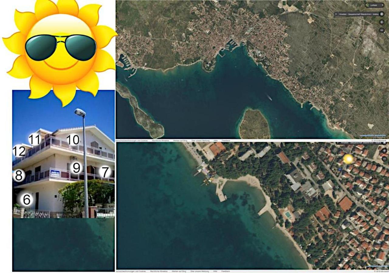 Topic Apartments Vodice Kültér fotó